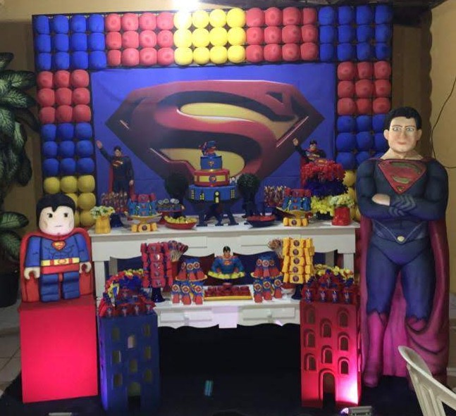 Decoração Superman